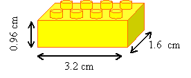 4 X 8 brick with measurements