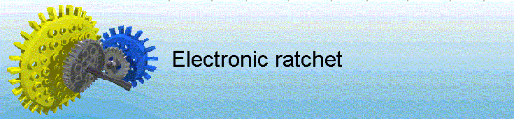 Electronic ratchet