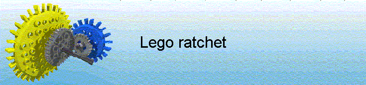 Lego ratchet