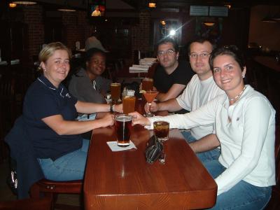 Group at the bar