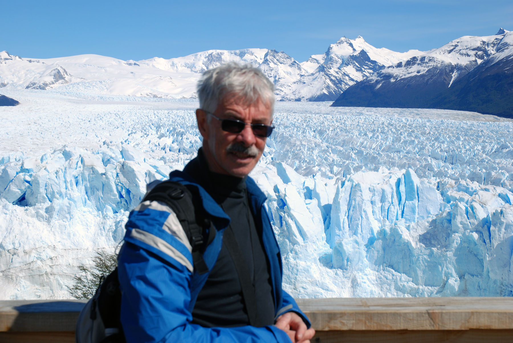 Devant le glacier Perito Moreno, Argentine